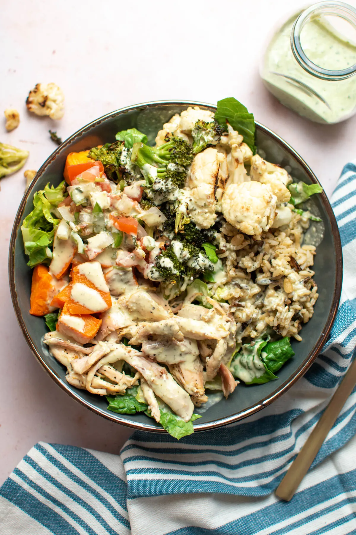 Healthy Chicken Power Bowl with Roasted Vegetables - The Ashcroft ...