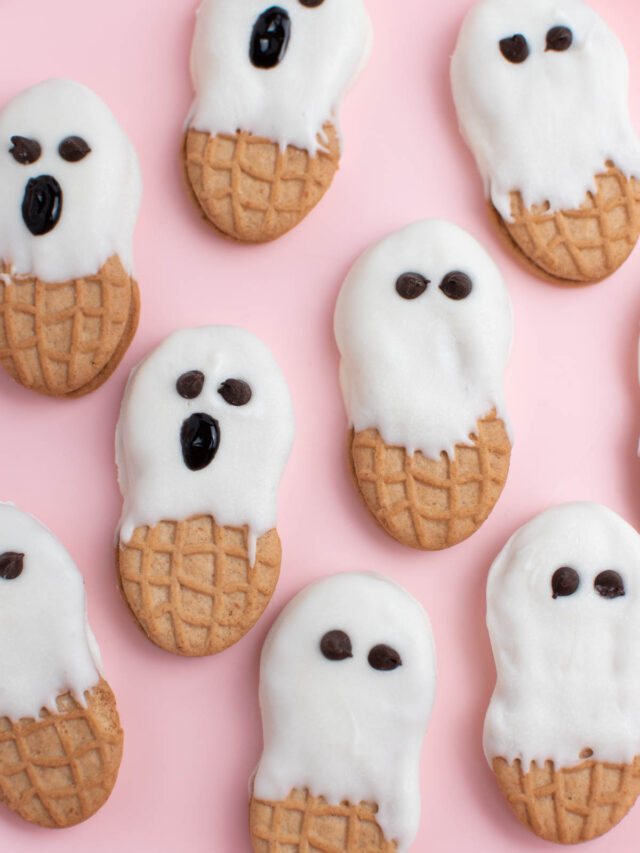 Ghoulish Nutter Butter Ghosts