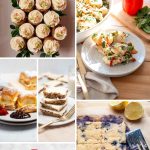Pinterest graphic with text and a collage of Mother's Day brunch ideas.