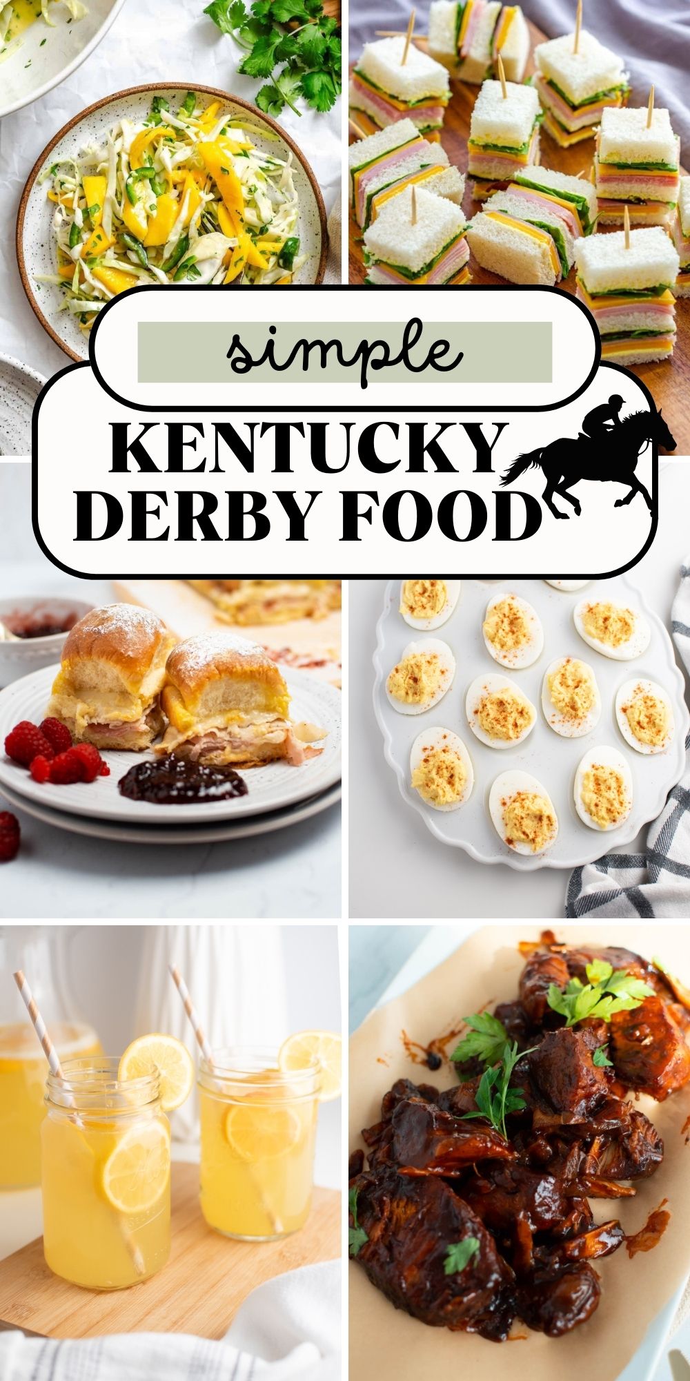 Easy Kentucky Derby Food for a Crowd (22 Yummy Recipes!)